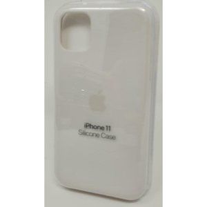 Original Apple iPhone 11 Silicone Skin Case White
